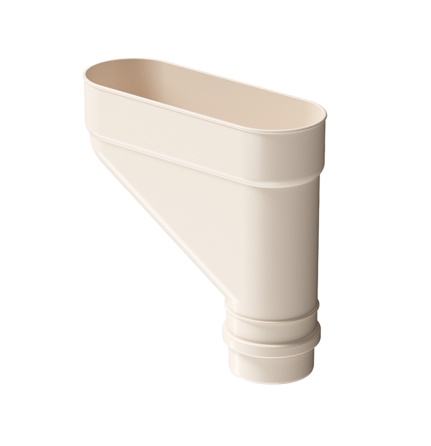 Коллектор для водостока Lux, латте - 1